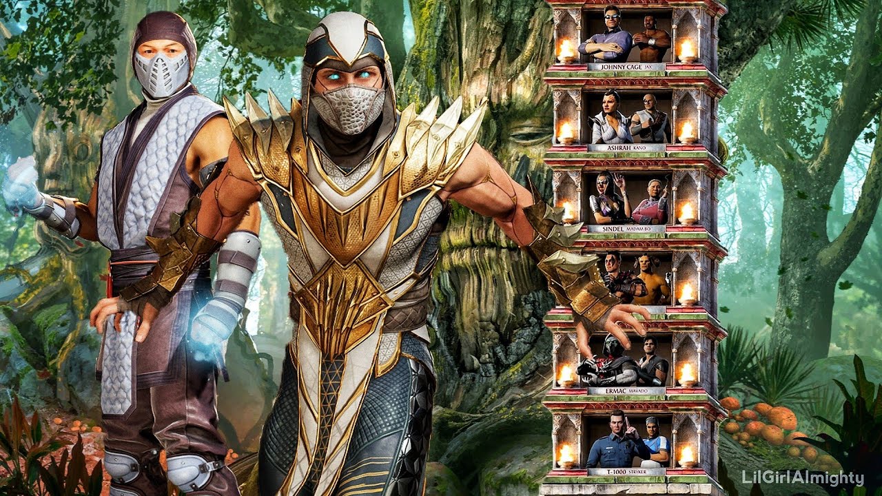 Sarpent's Wrath Reptile with Sub-Zero | Champion Klassic Tower | Mortal Kombat 1 - No Commentary