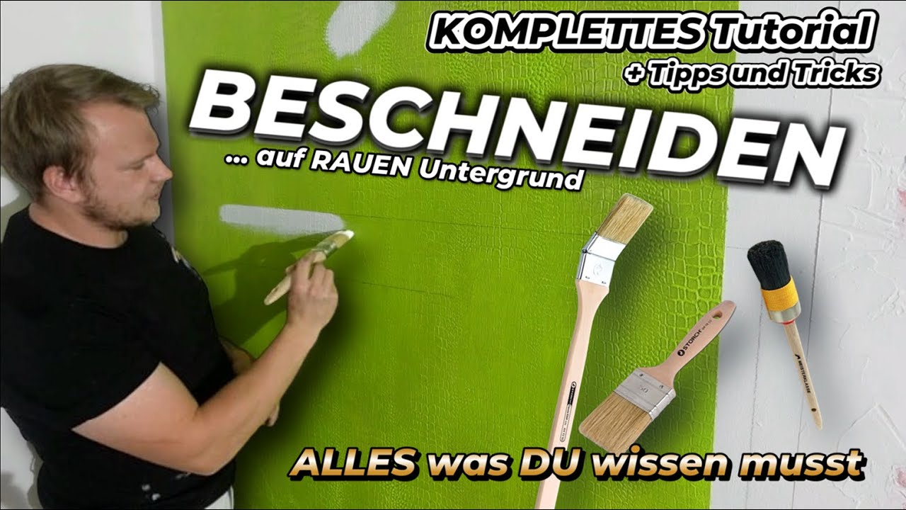 BESCHNEIDEN auf RAUEN Untergrund | ALLES was DU wissen musst | komplettes TUTORIAL | Patrick Zeller
