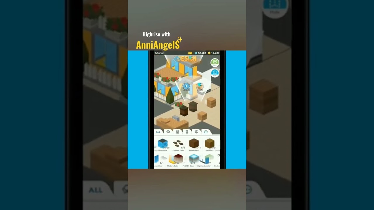 #highrise #howto #room How to Build and Design Room in Highrise Game .. Highrise with ( AnniAngelS )