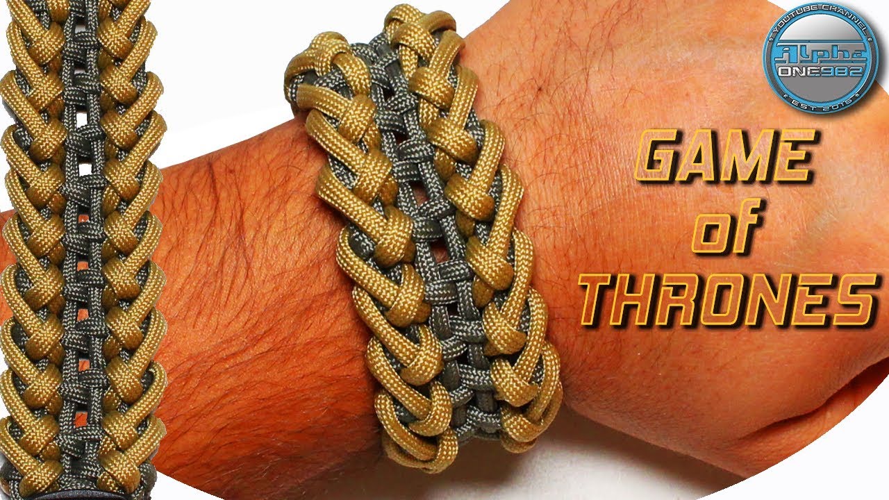 DIY Paracord Bracelet Game of Thrones How to make Paracord Bracelet Tutorial World of Paracord