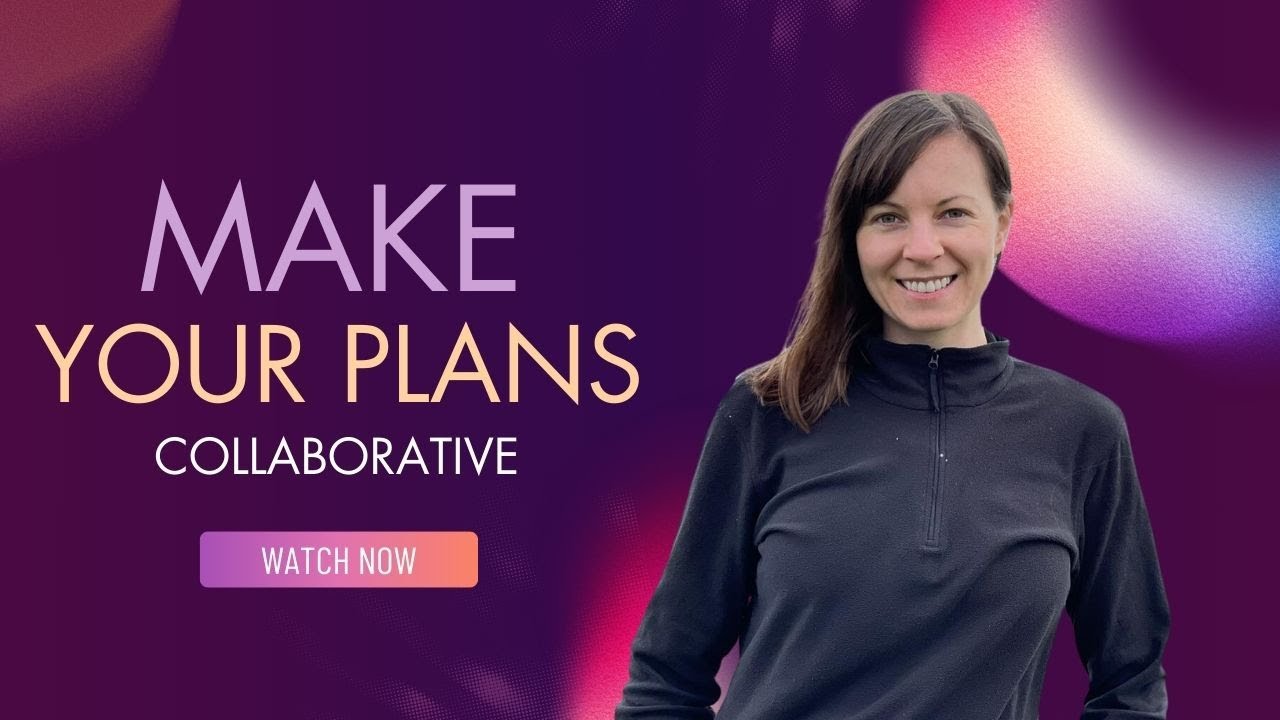 Helpful talk on the benefits of collaborative planning