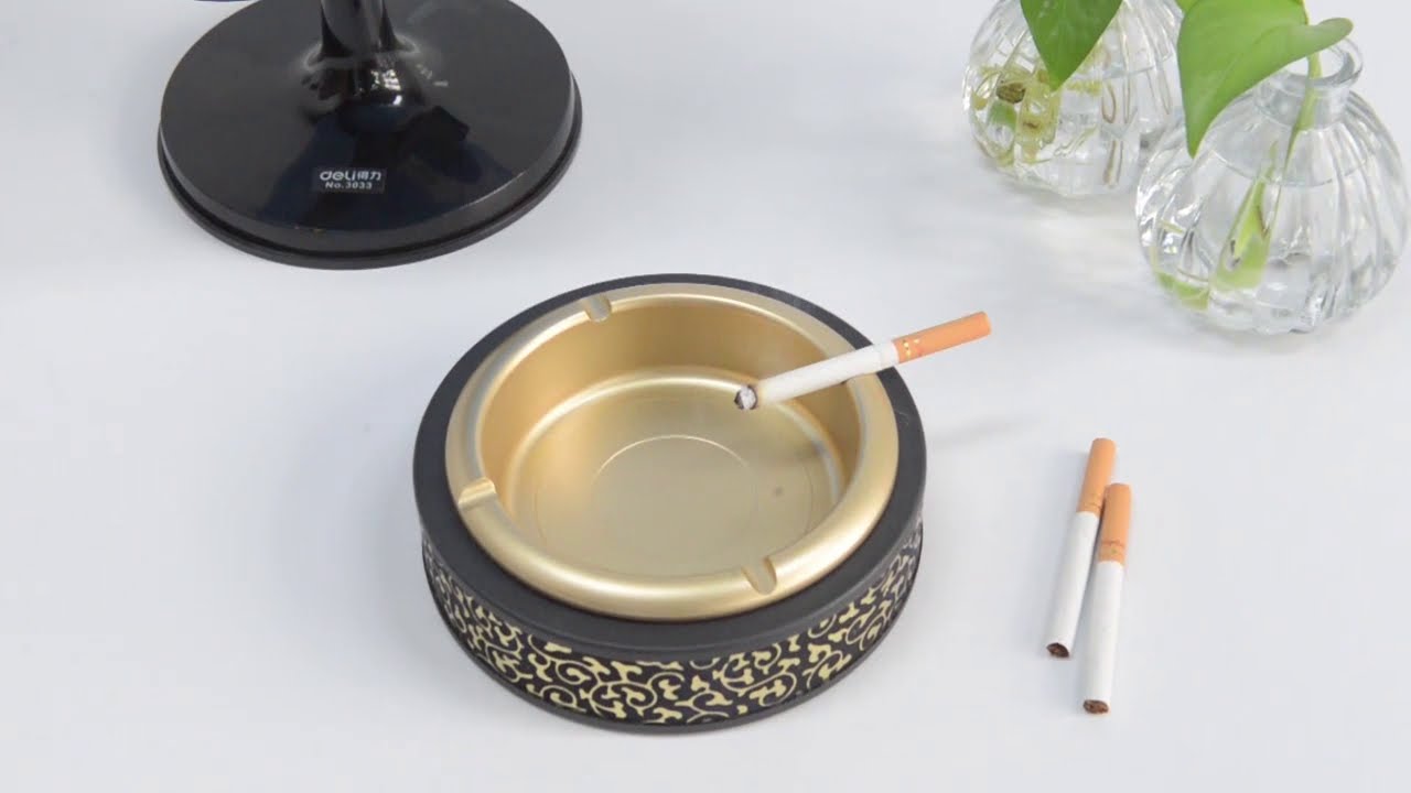 Smoking Ashtray Custom LOGO Tradition Pattern Chinese Style A507