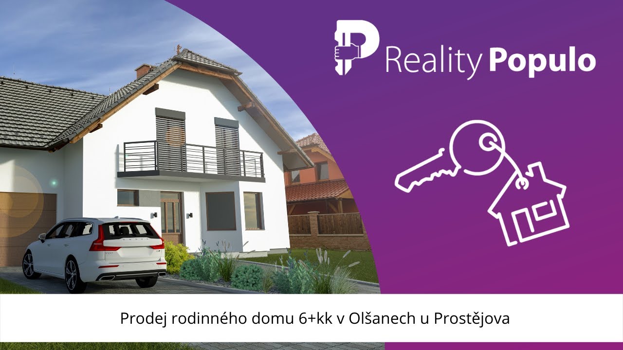 Prezentace prodeje domu v Olšanech u Prostějova - PRODÁNO