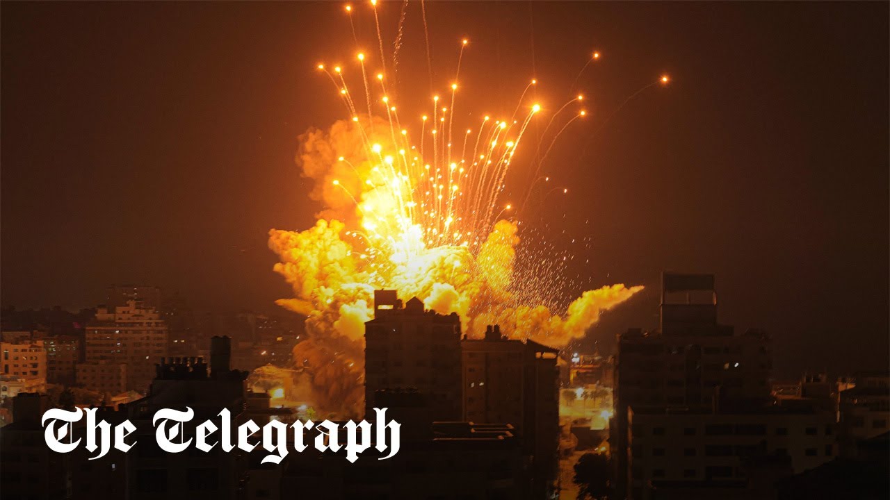 Israel-Palestine: Overnight strikes hit 500 targets in Gaza