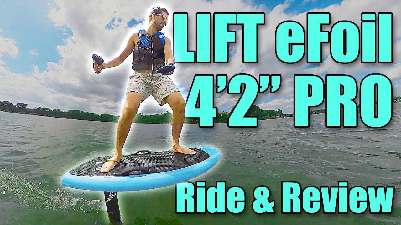 My Lift 4'2 eFoil Pro Setup - Ride & Review