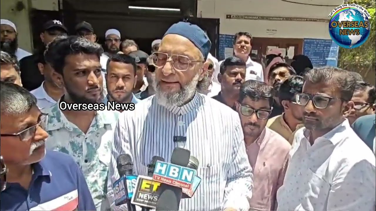 Asaduddin Owaisi Inspects Ongoing Special Intensive Revision (SIR) Process in Yakutpura Constituency