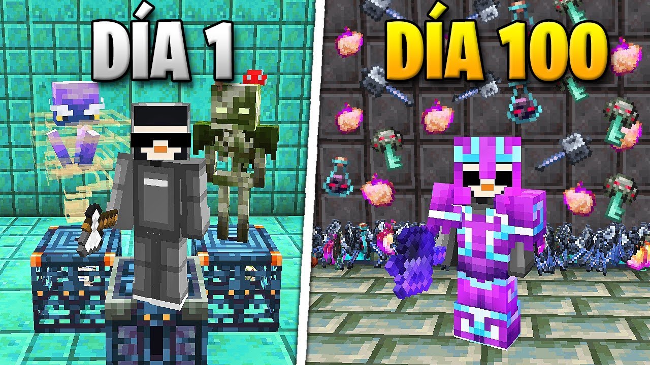 Sobreviví 100 Días en la 1.21 en Minecraft HADCORE...
