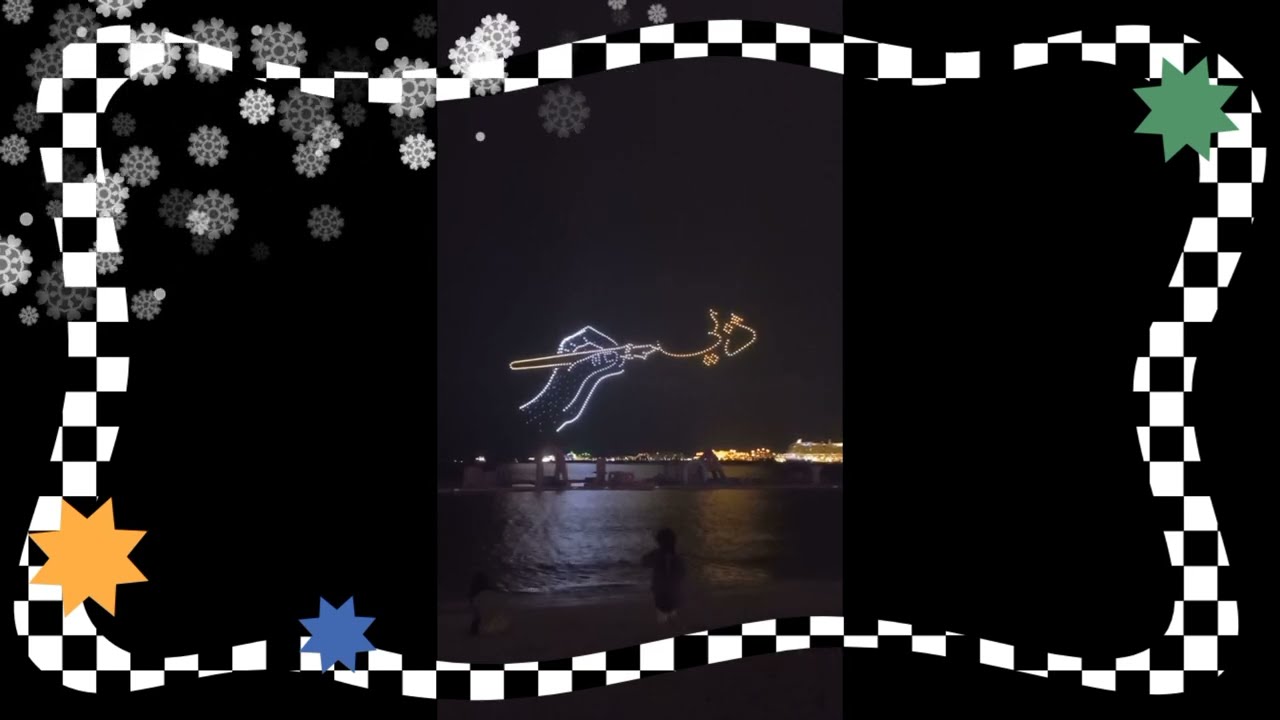 Lightning show @JBR  