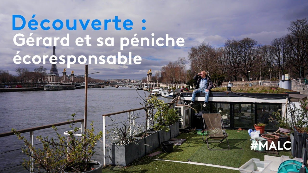 Découverte : Gérard et sa péniche écoresponsable