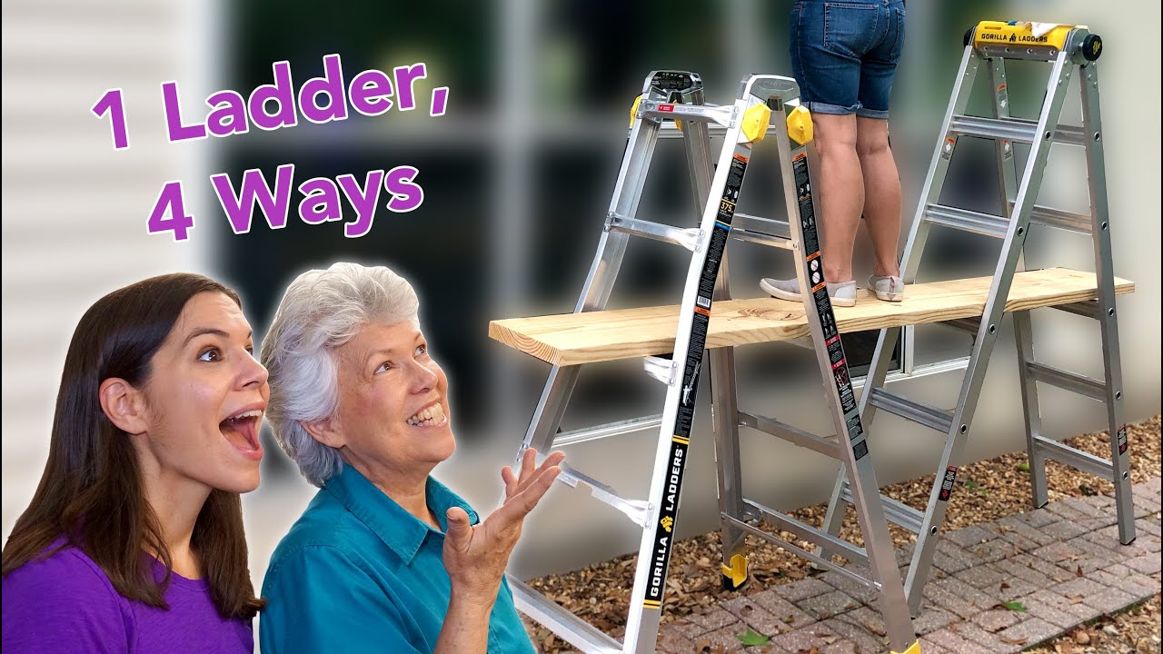 Reach to New Heights with Gorilla Ladders 23 ft. Multi-Position Ladder