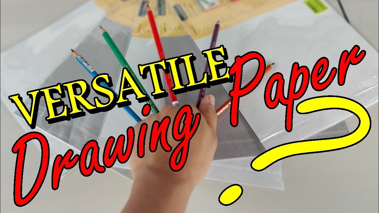 REVIEW: The Most Versatile Drawing  Paper? (Good for Different Medium) | BMD Portraits