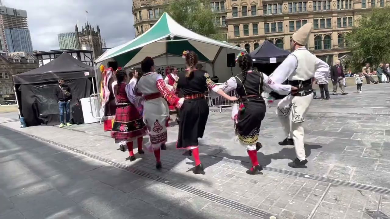 Фолклорен Фитнес &ldquo;Гергьовден&rdquo;-Лондон Gobefest Manchester Stage2