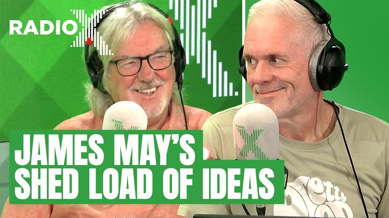 The answer to any problem is in James May's workshop... | The Chris Moyles Show | Radio X