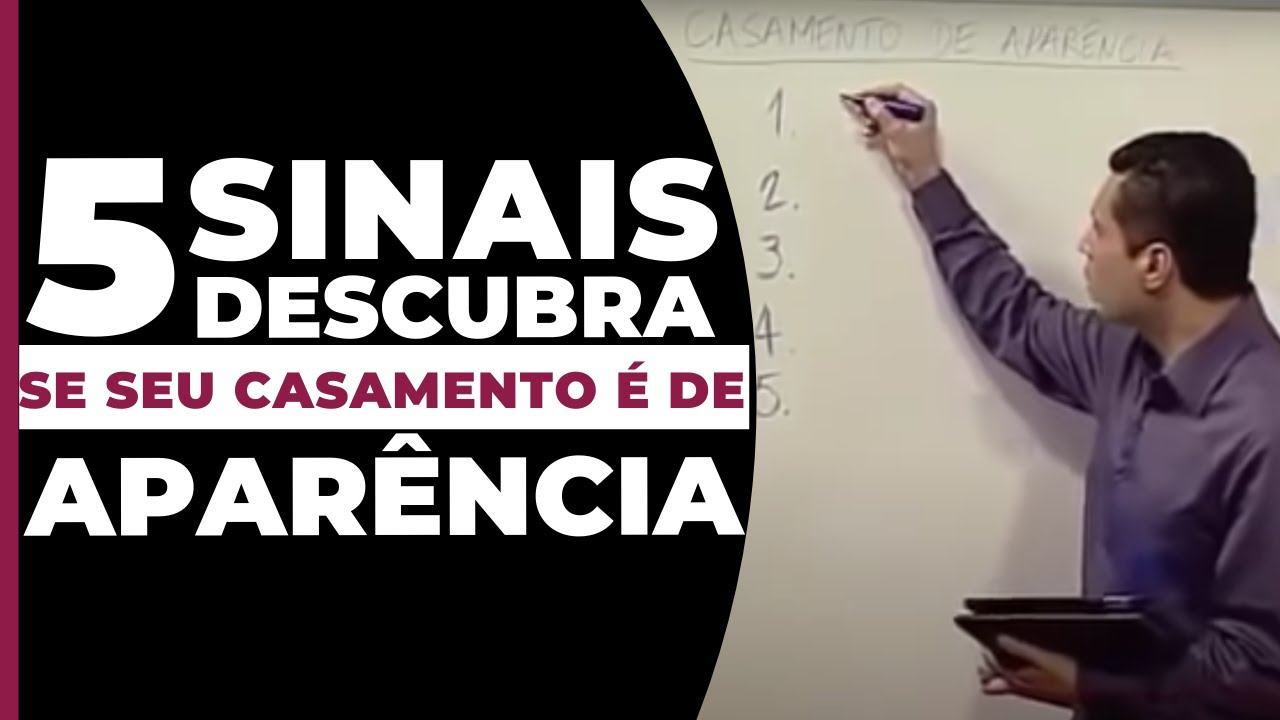 5 SINAIS Descubra se seu casamento é de aparência