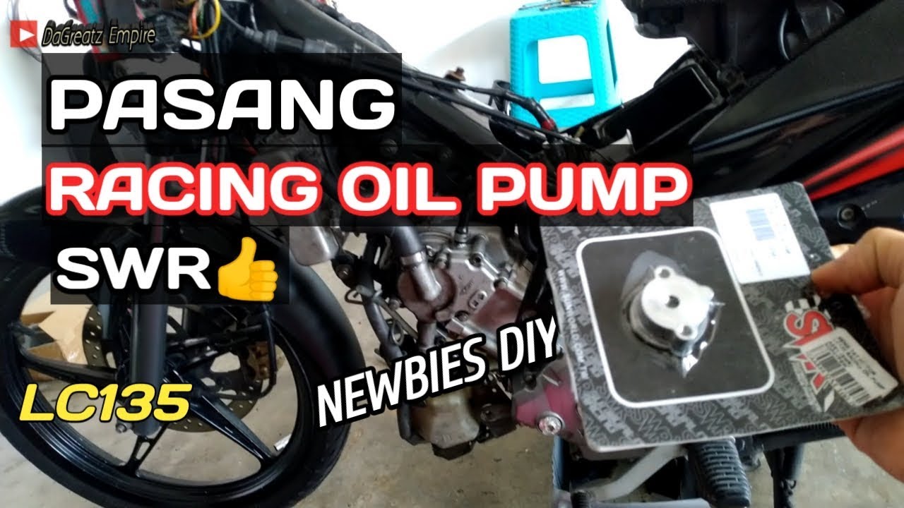 LC135 OIL PUMP INSTALLATION | NEWBIES DIY #SWR #OILPUMP