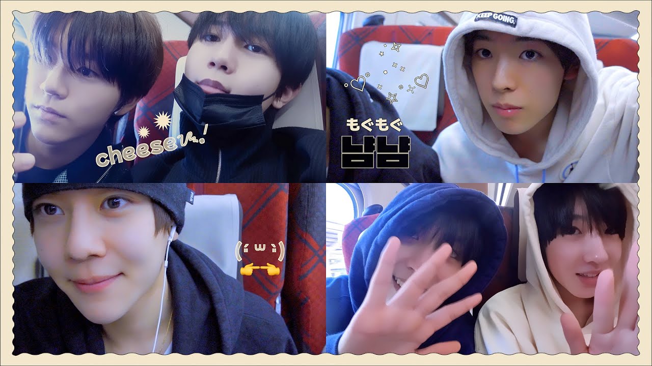 新幹線に乗って石川へ🚅 | 신칸센 타고 이시카와로 가요💨 | NCT NEW TEAM on SHINKANSEN