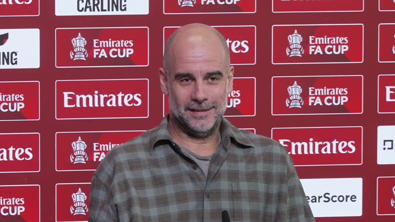 Guardiola on Salford City Cup game and contradicts Sir Jim Radcliffe comments on immigrants