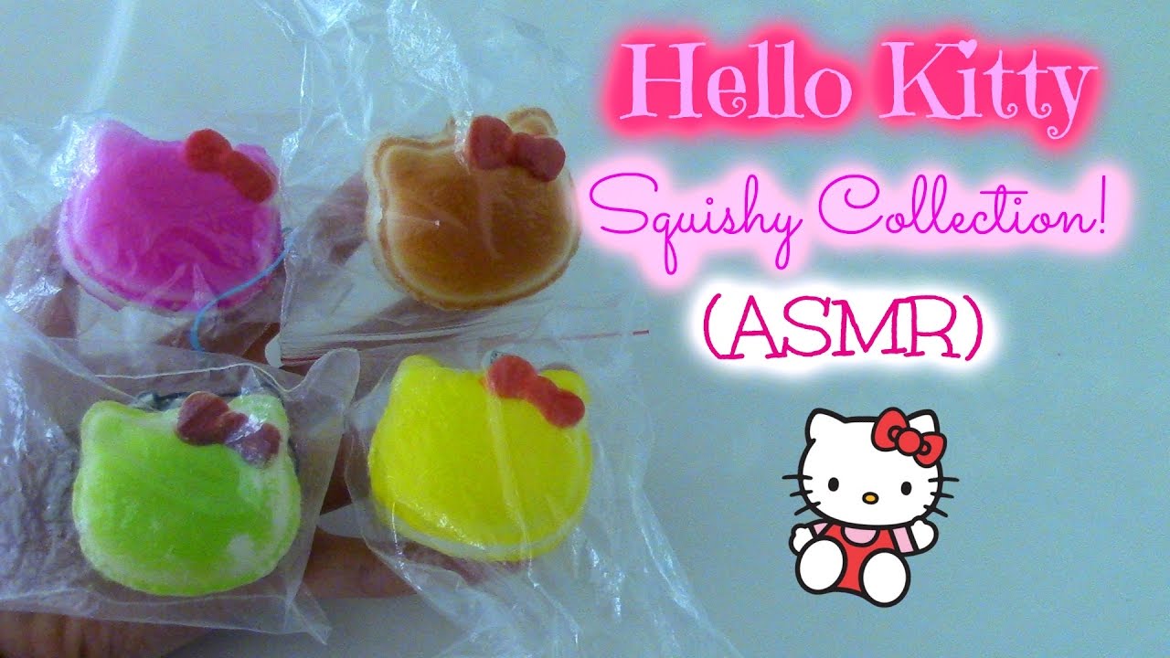 My Hello Kitty Squishy Collection ASMR!