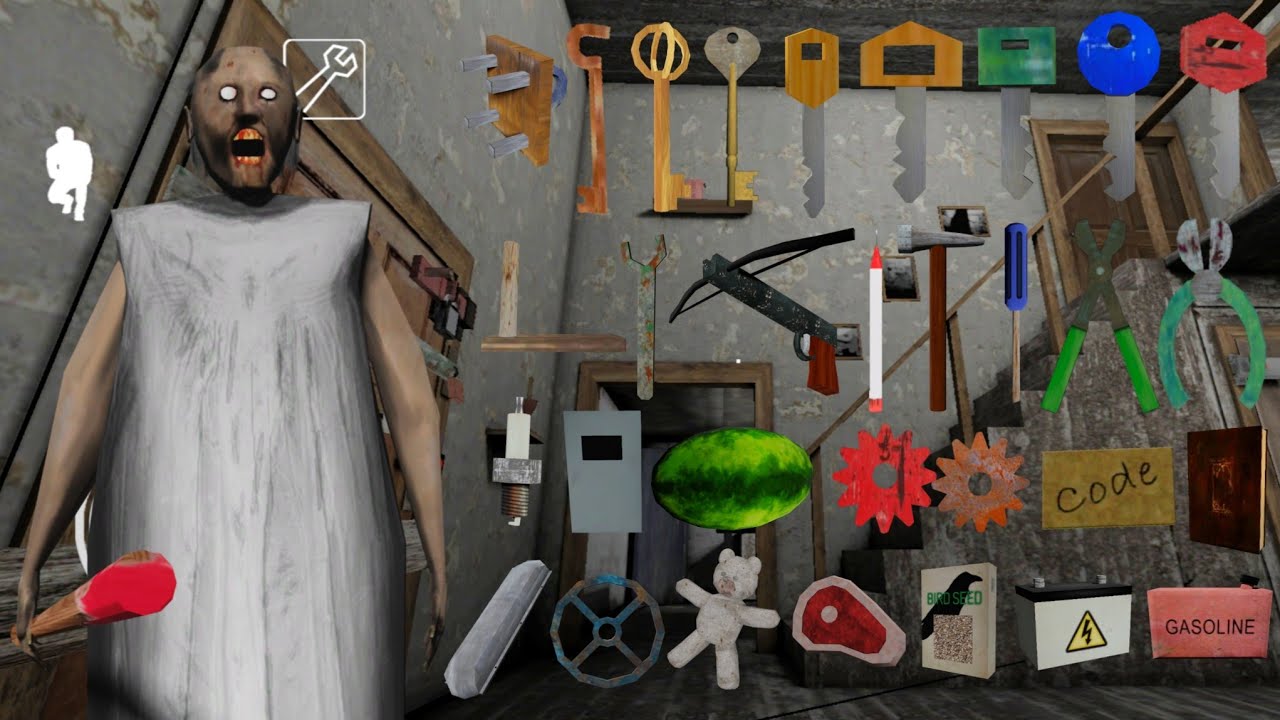 How To Use All the items in Granny 1