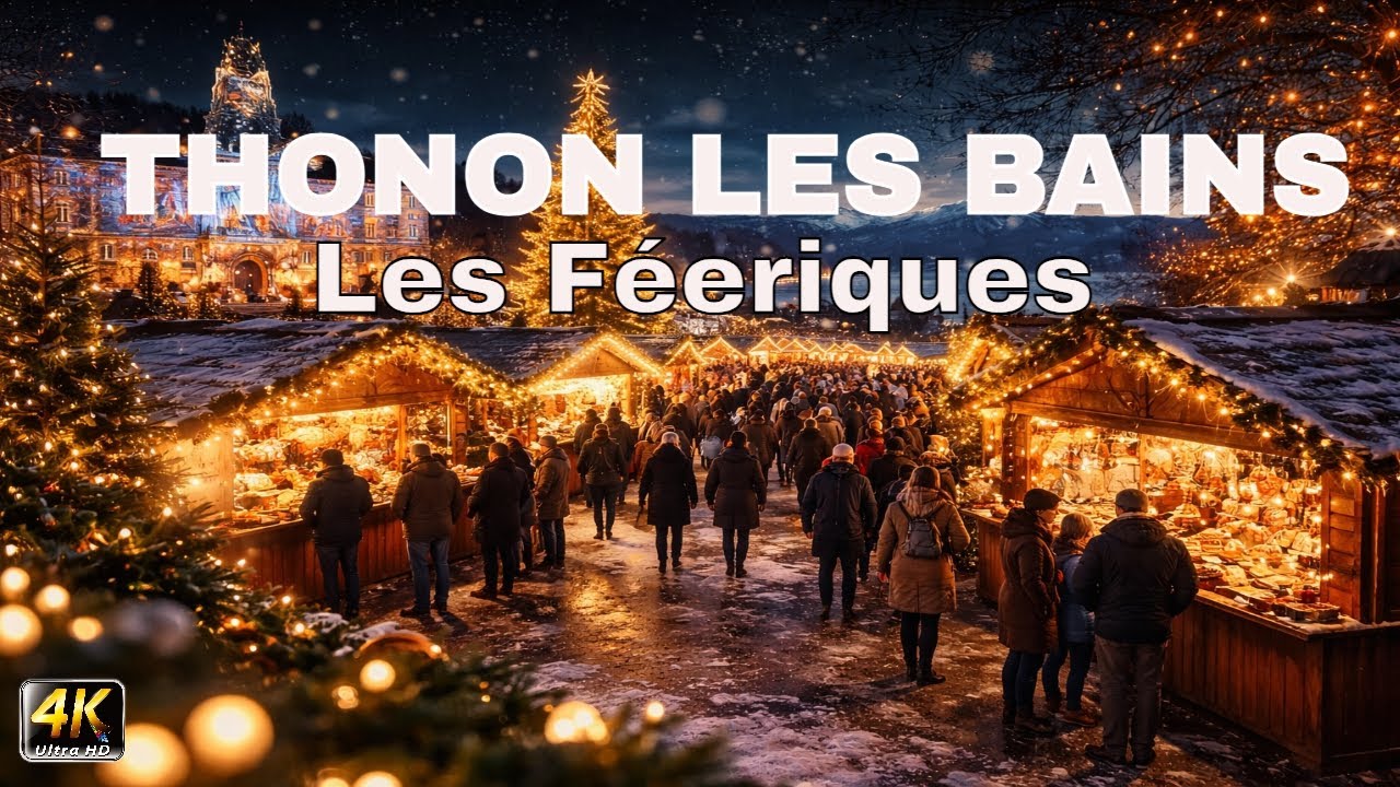 Marché de Noël à Thonon-les-Bains | Les Féeriques