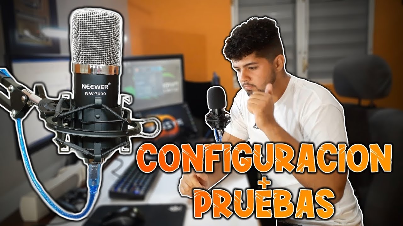 Como Configurar el micrófono Neewer NW-7000 USB + Pruebas 🔥