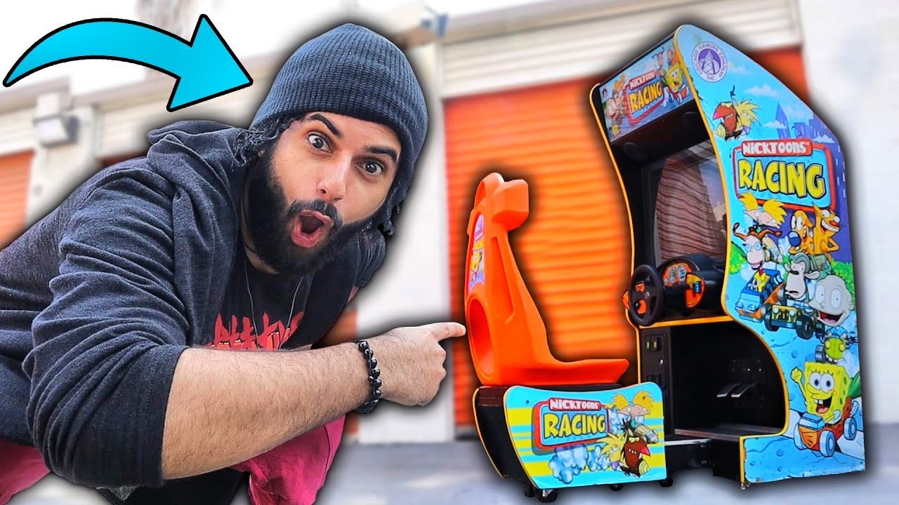 I FOUND AND REFURBISHED MY DREAM ARCADE MACHINE!! AFTER 2 YEARS ITS FINSHED *NICKTOONS RACING ARCADE
