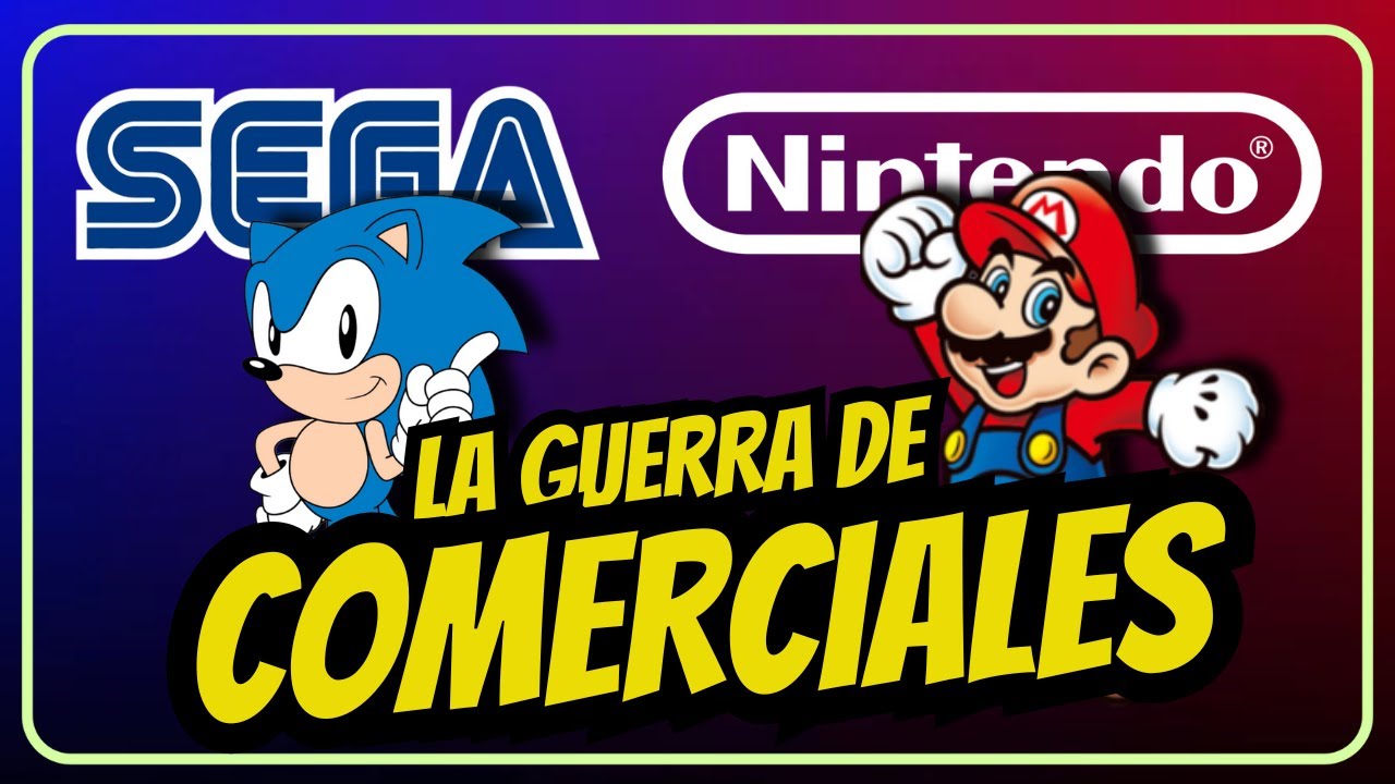 SEGA vs Nintendo – La Guerra de Comerciales Más Épica de los Videojuegos 🕹️🔥
