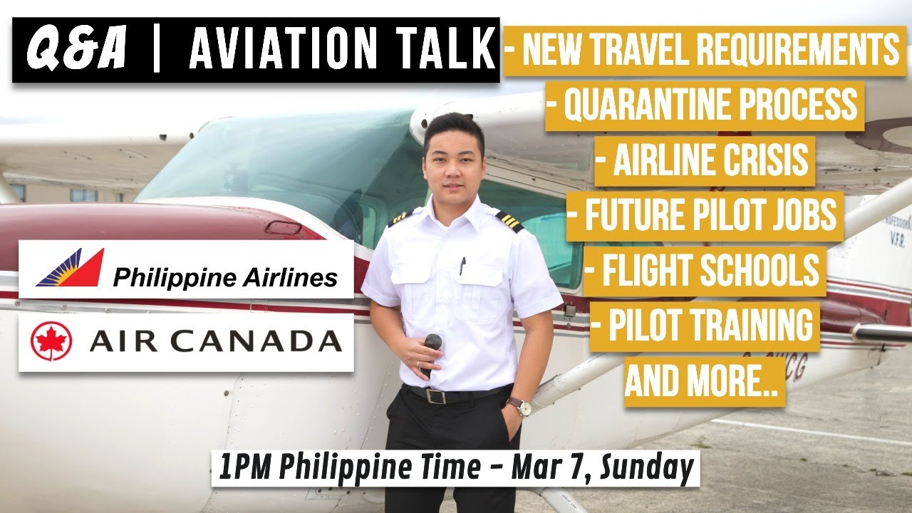 Q&A LIVE | New Travel Reqt's, Quarantine Process, Flight Training, Airline Pilot Jobs Crisis & More