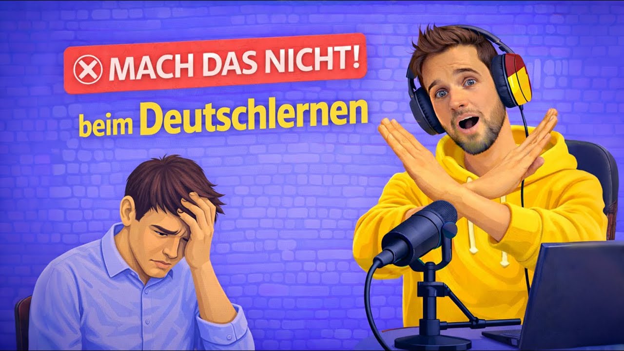 7 Fehler beim Deutschlernen | German Podcast A2-B1