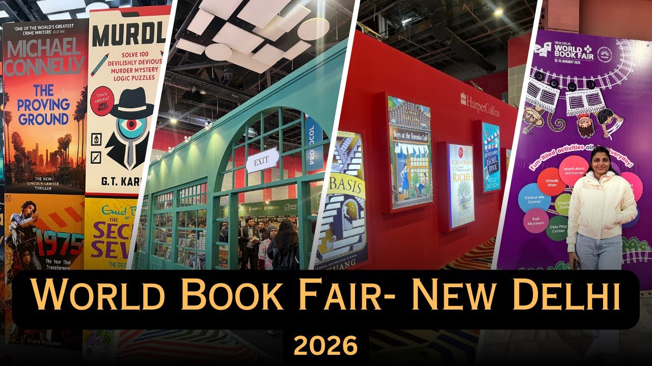 Exploring World Book Fair 2026 | New Delhi Book Fair Vlog #worldbookfair #bookfair #booklover 