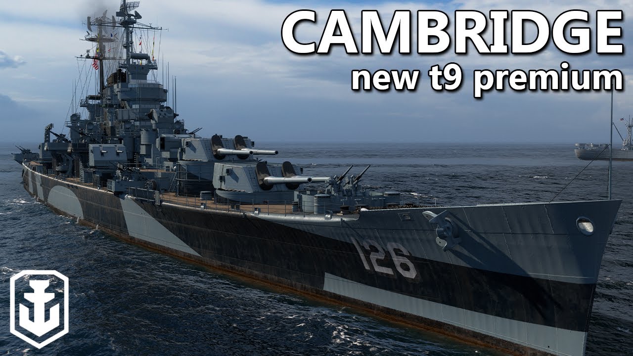 Cruiser Dispersion On Alaska Guns - New Premium Cambridge (World of Warships)