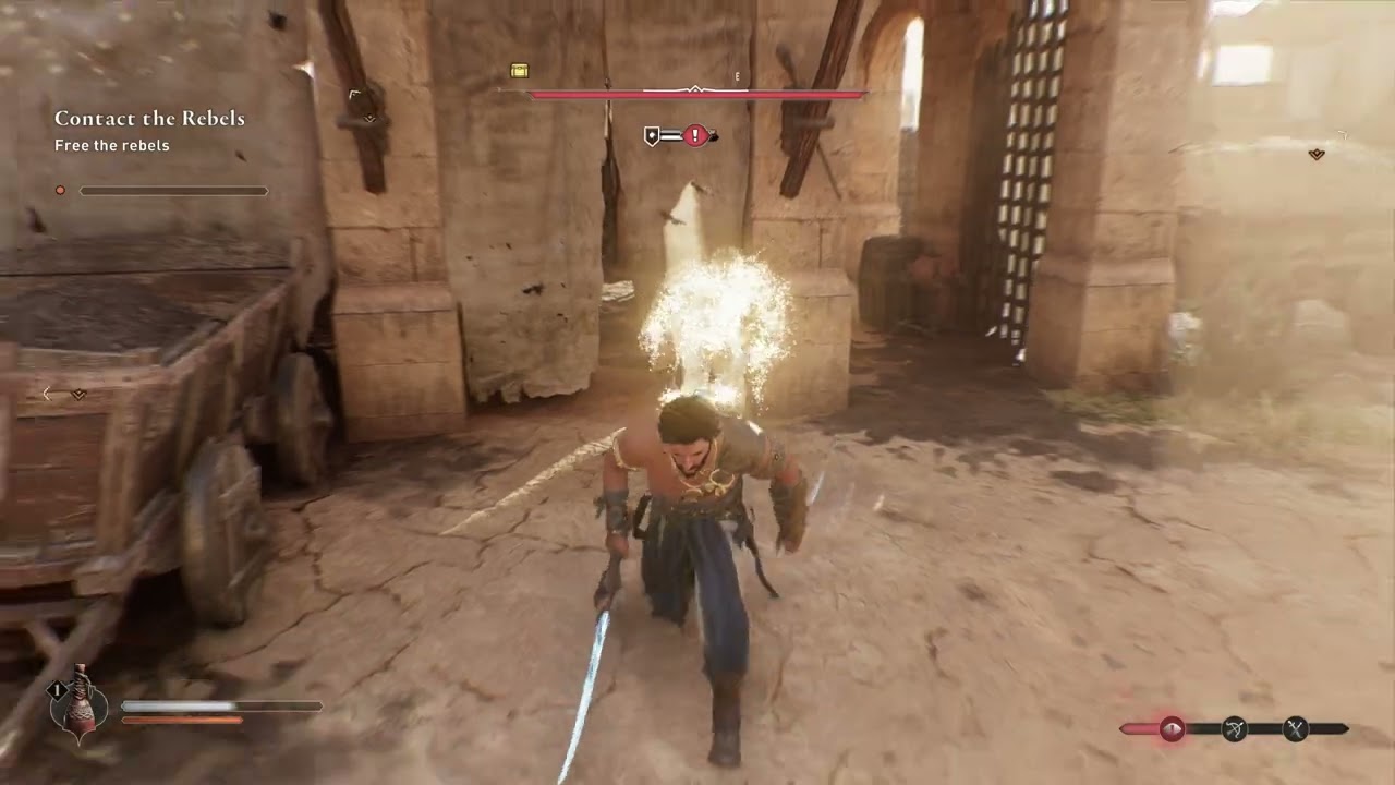 Assassin's Creed Mirage - Contact The Rebels: Free The Rebels 3/3: Enkidu View, Find Key Gameplay