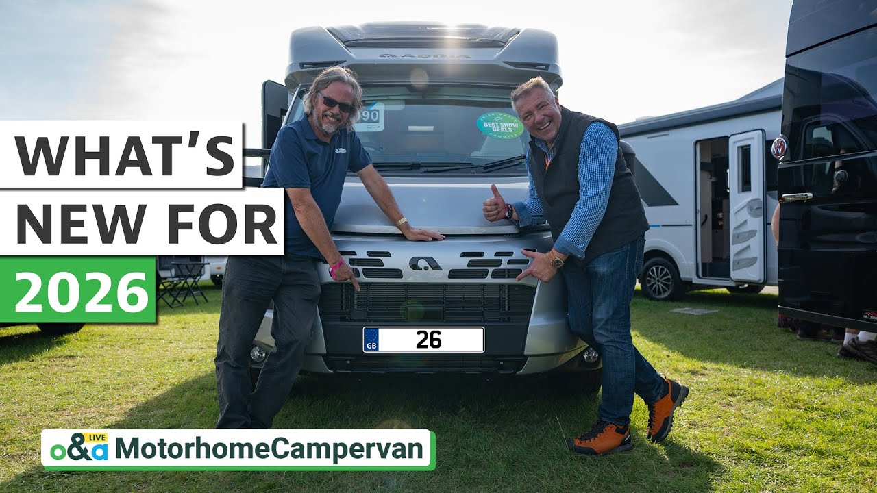 Что нового в автодомах и кемперах 2026 года? | Питер Вон и @MotorhomeMatt исследуют...