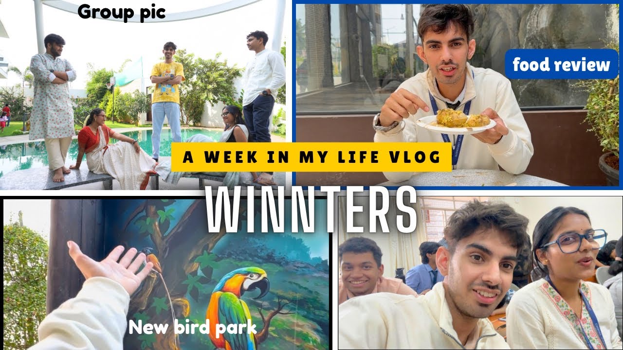 📍 “A Chaotic + Fun Week in My Life at Christ University Bangalore 😭✨”