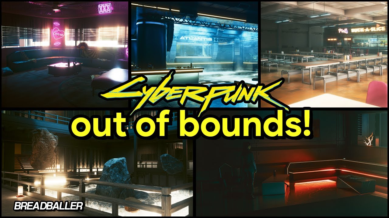 Braindance School, Cyberspace & More • Cyberpunk 2077 Out of Bounds Locations