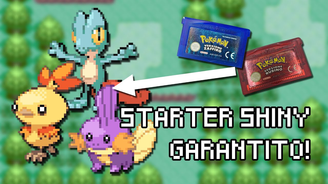 TROVARE STARTER SHINY GARANTITI IN POKèMON RUBINO E ZAFFIRO - Tutorial alla Manipolazione RNG