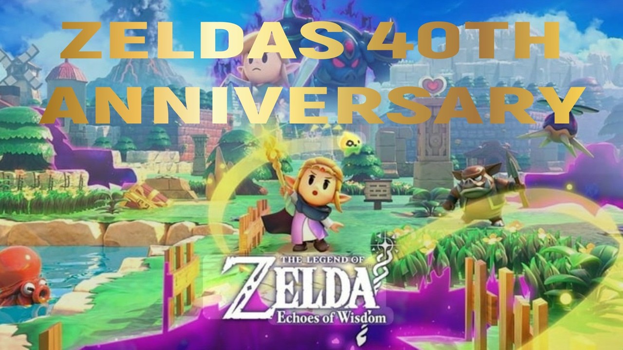ZELDA Echoes of Wisdom. 40th Anniversary gameplay walkthrough 🕹️❤️