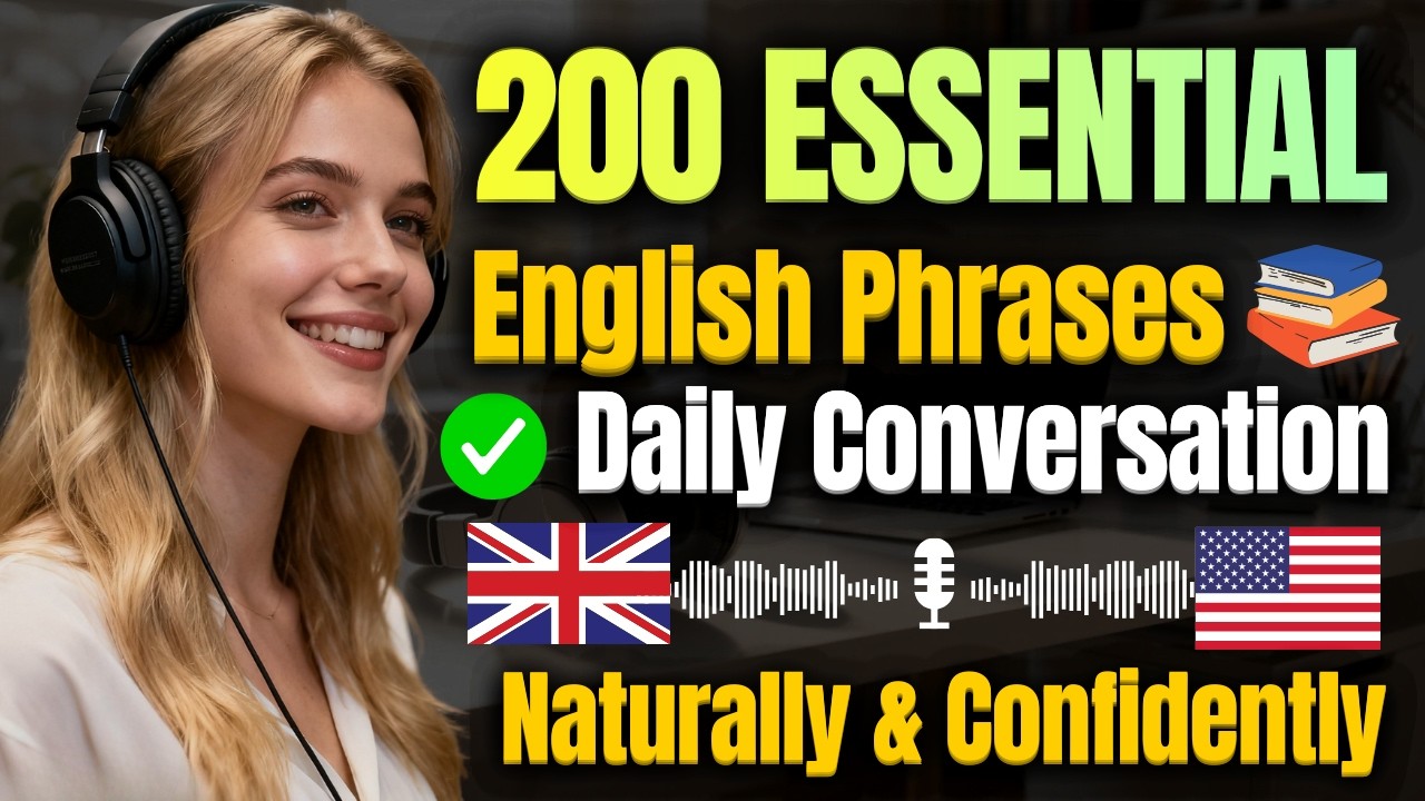 200 Essential English Phrases for Daily Conversations