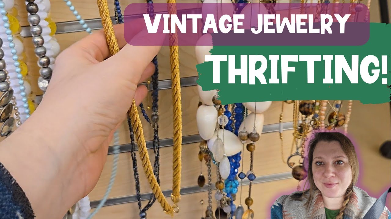 I FINALLY Found Vintage Jewelry Pieces at the Thrift! | Thrift with Me | Reseller Community