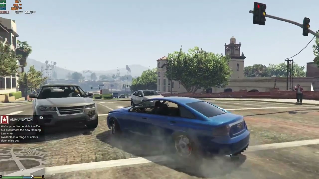 Ryzen 7730u Vega 8 Gaming Test GTA 5 test