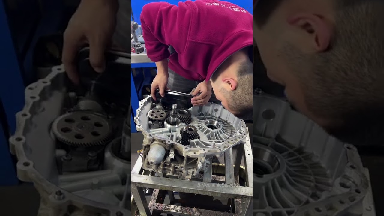 Replace Zotye Tranmission Double Clutch DCT360 .