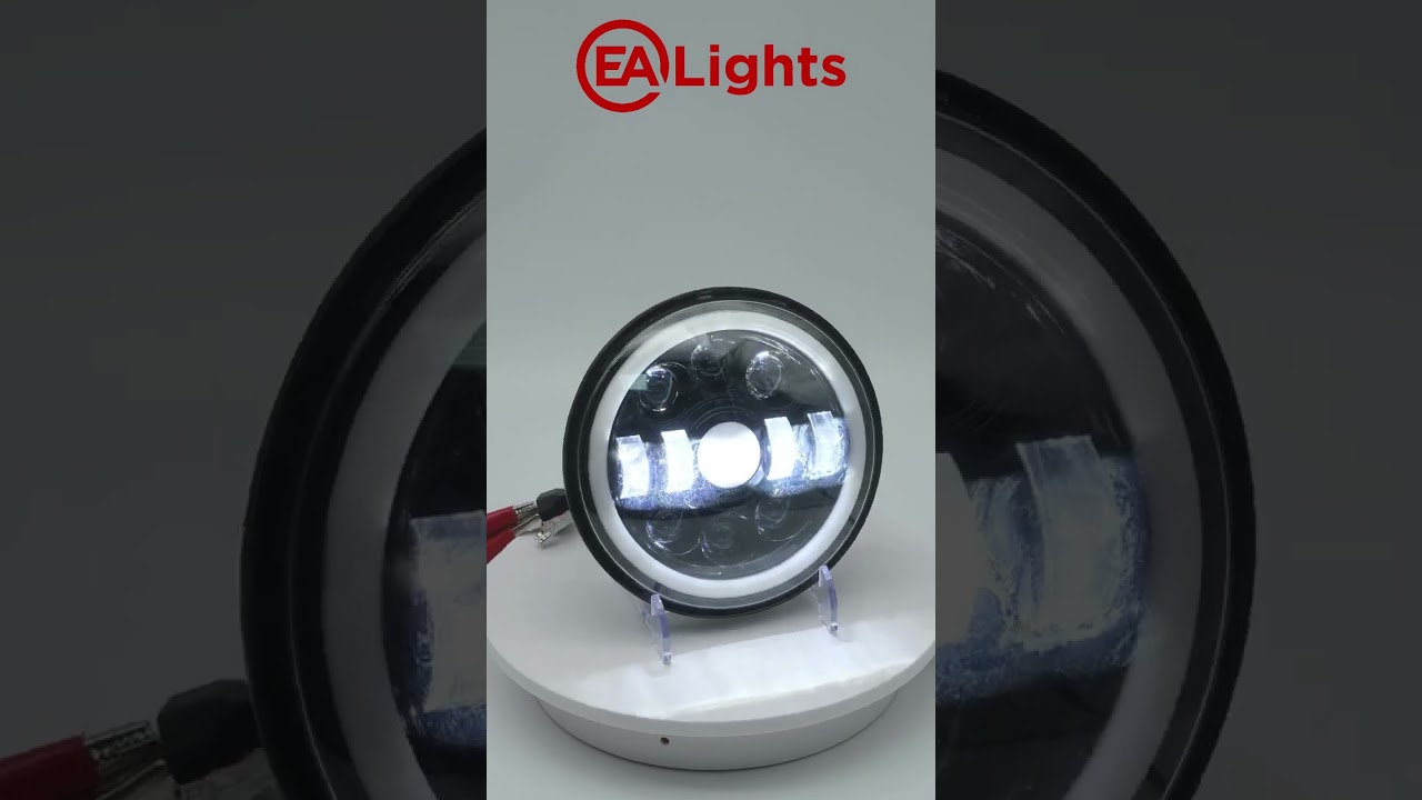 Обзор универсальных 7 дюймовых светодиодных фар EALights. 