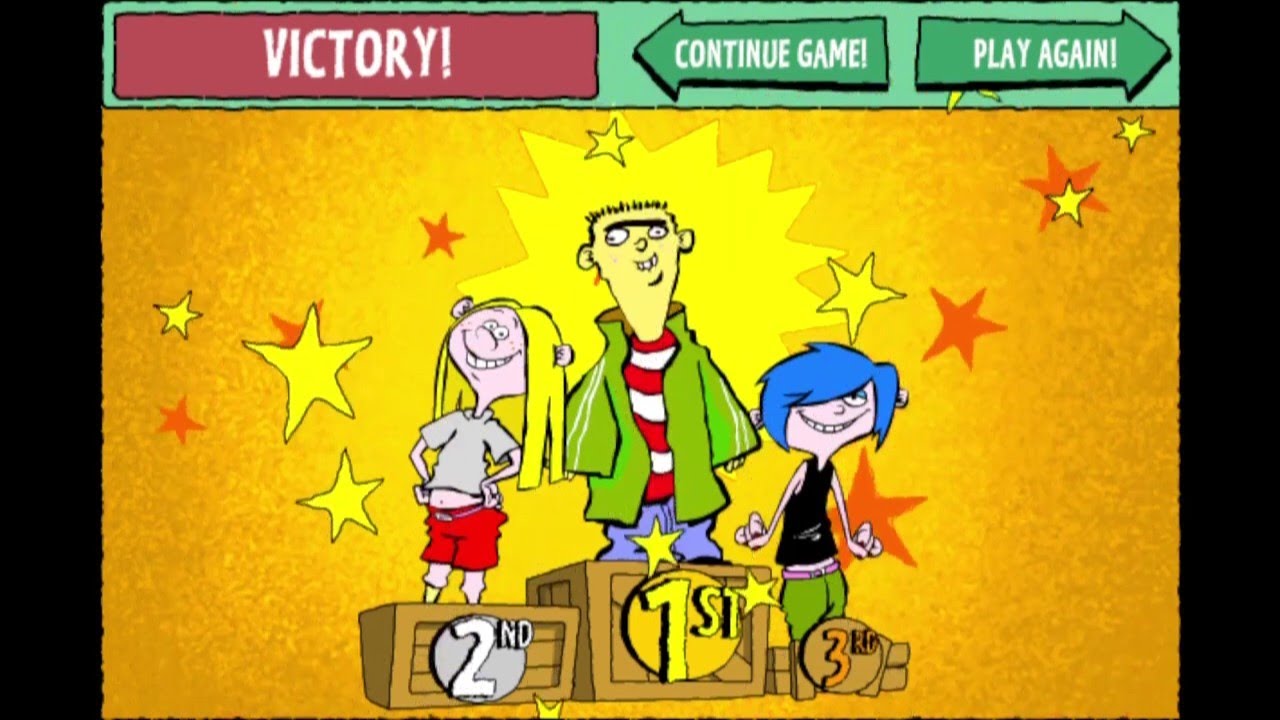 Ed, Edd n Eddy | Cul de Sac Smash | Playing as Ed