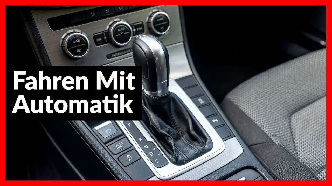 Automatik fahren erklärt/5 Todsünden für das Automatikgetriebe