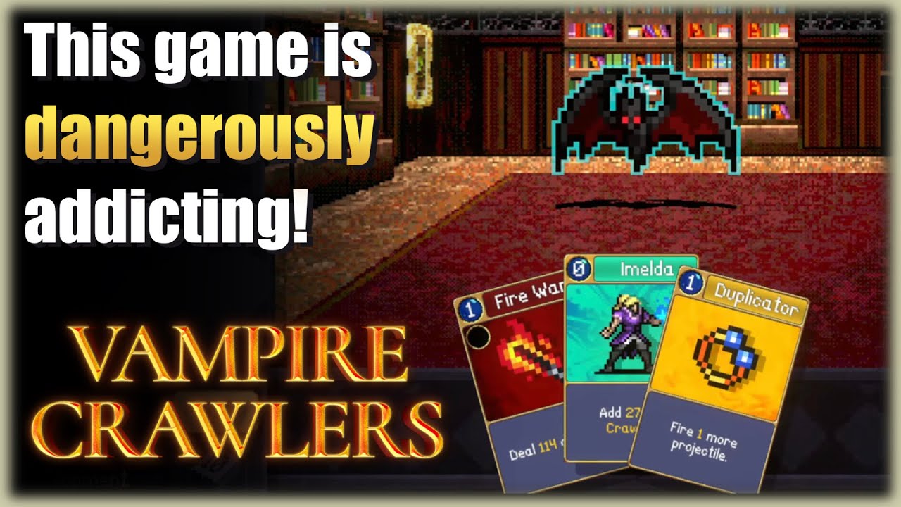 I'm addicted all over again! An amazing card battler roguelike!  - Vampire Crawlers: Demo