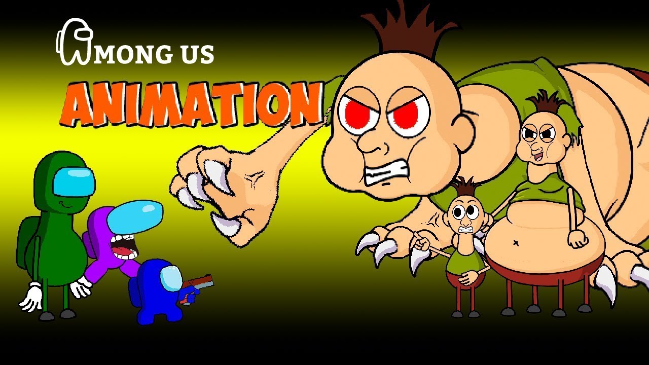 [어몽어스 Among Us] Hamood Habibi Into EATER Monster | AMONG US FUNNY ANIMATION