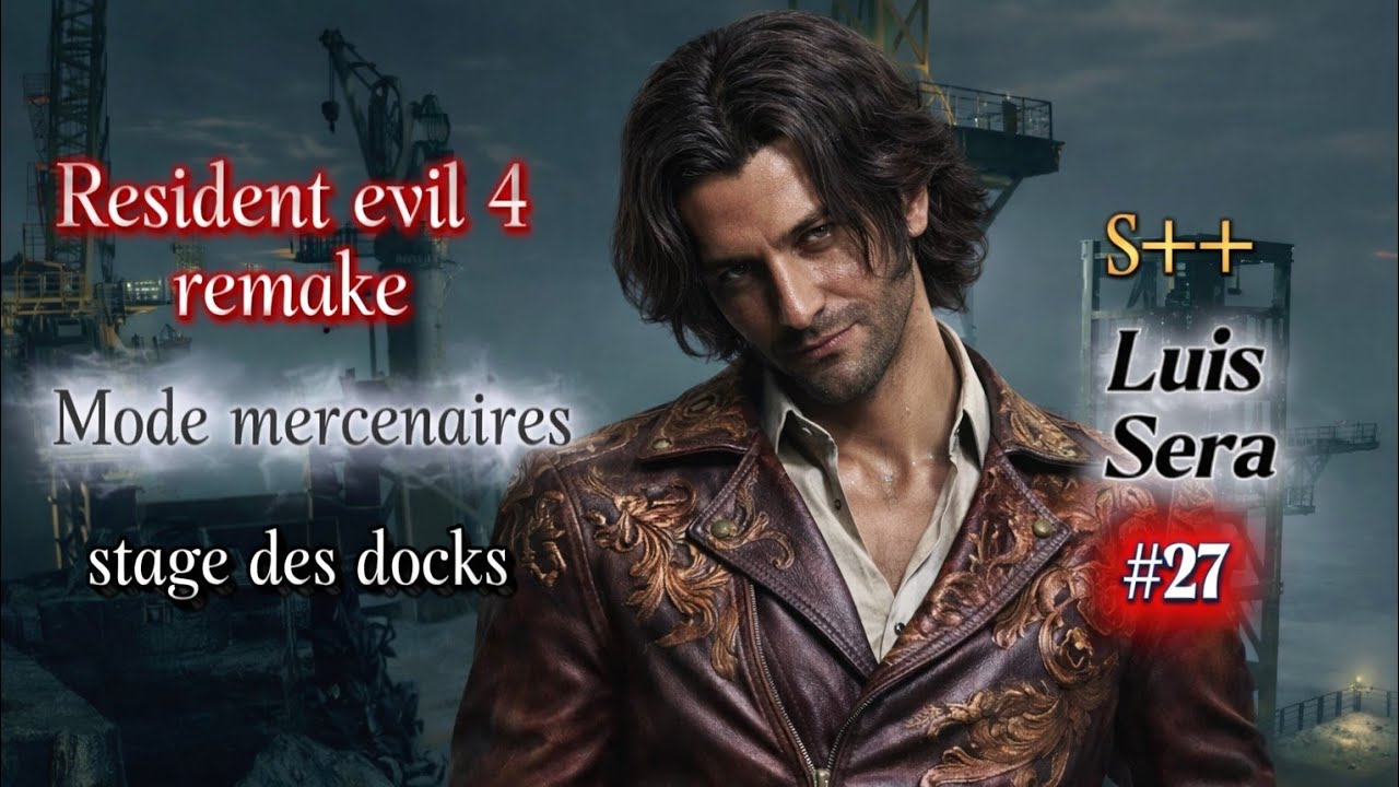 Resident Evil 4 remake /mode mercenaire #27 Luis sera