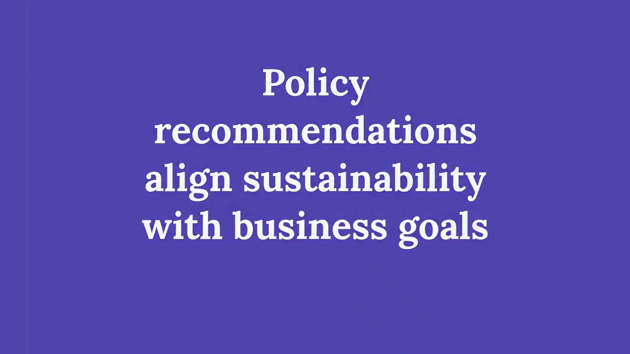 UNIT 9   SUSTAINABILITY AS A BUSINESS STRATEGY Assignment Discussion