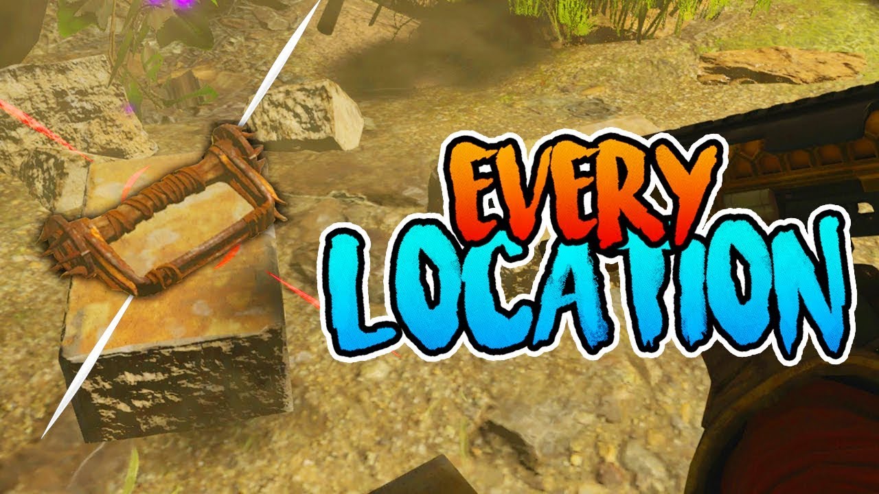 ANCIENT EVIL - ALL 20 DORMANT HAND LOCATIONS (Black Ops 4 Zombies Tutorial)
