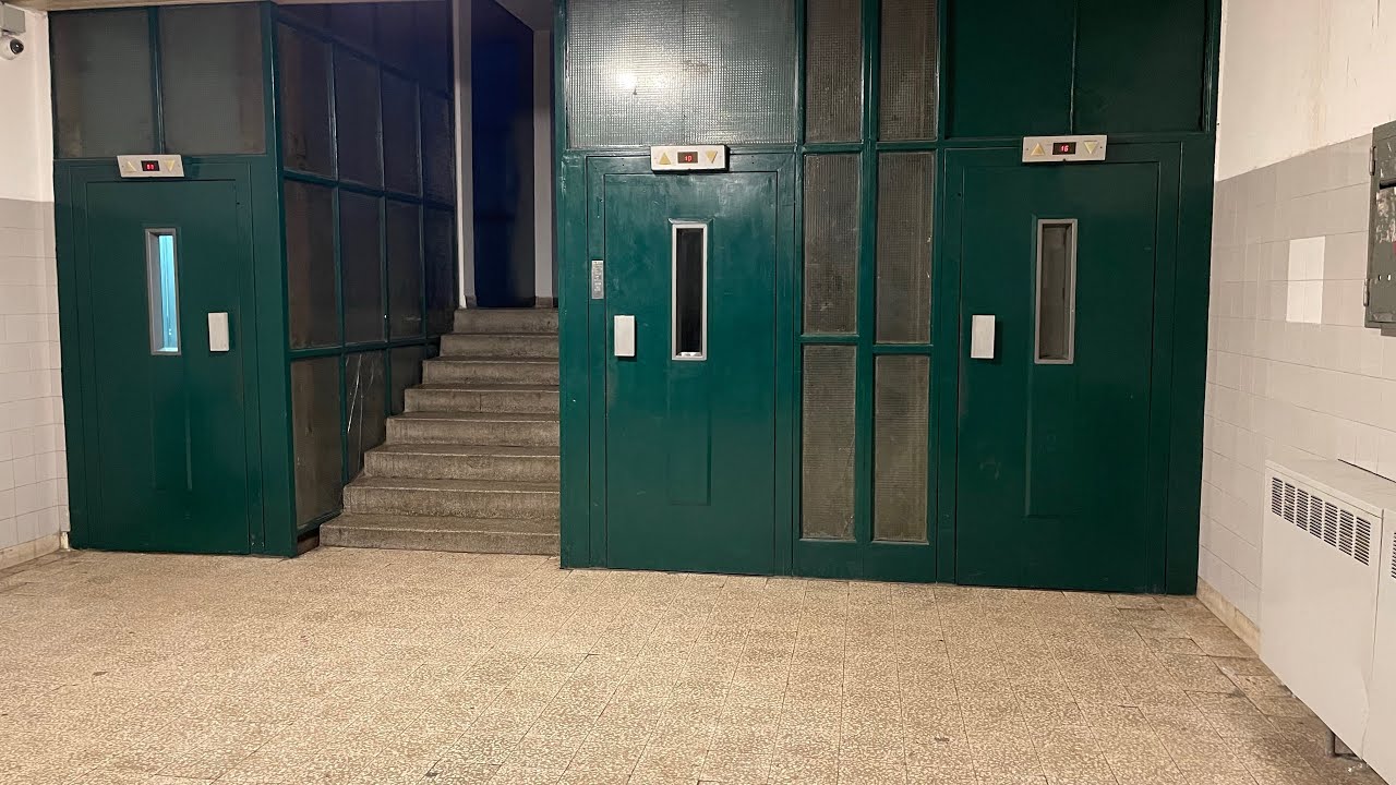 3x MESSED UP Končar IVT lift mods ~ @ Božidara Magovca 3, Zagreb HR